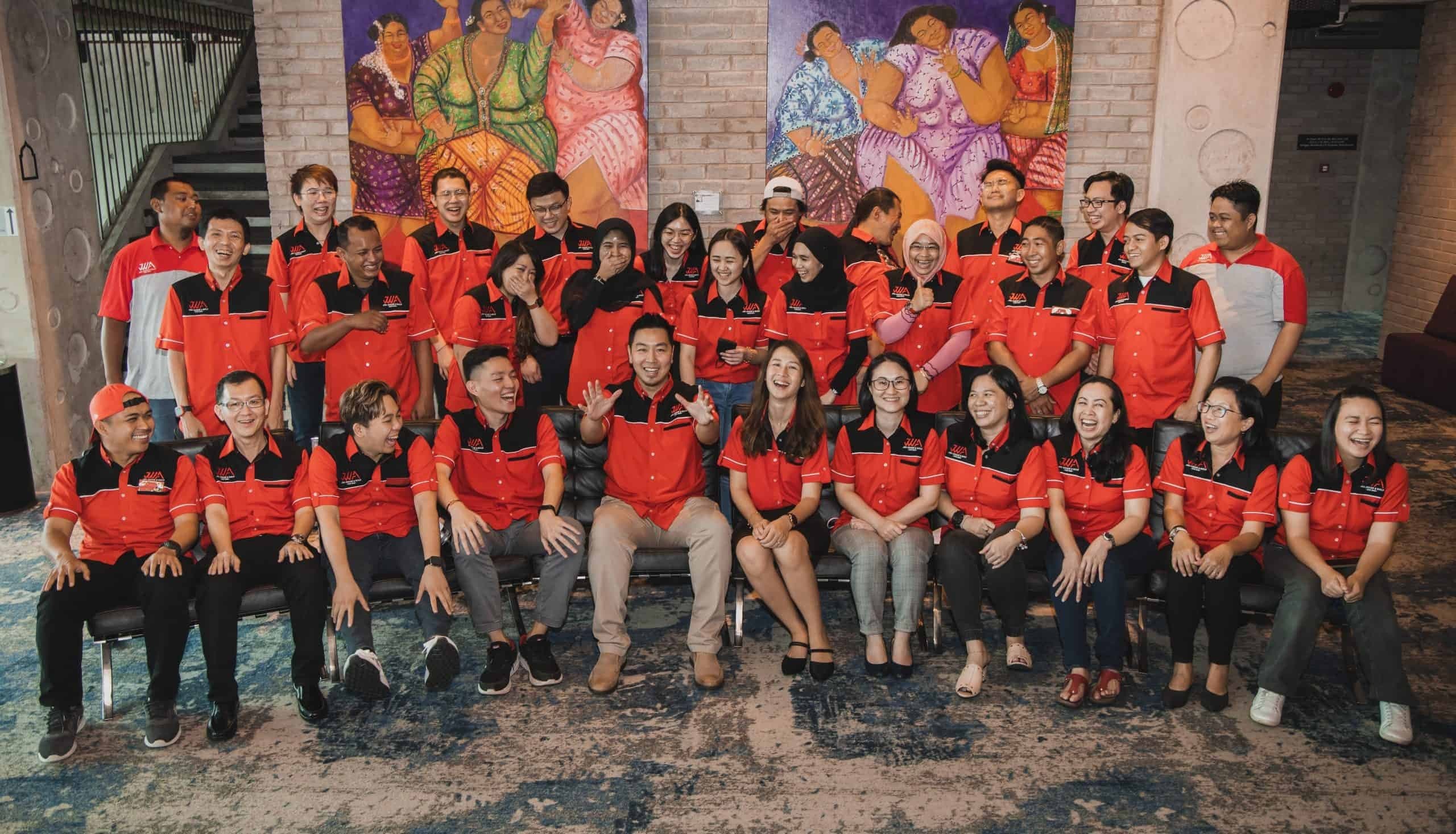 JWA Design & Build professional team members at construction site